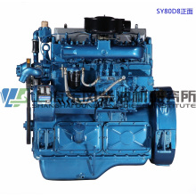 6 Cilindro, 154kw, Motor Diesel Shanghai Dongfeng para Grupo Gerador